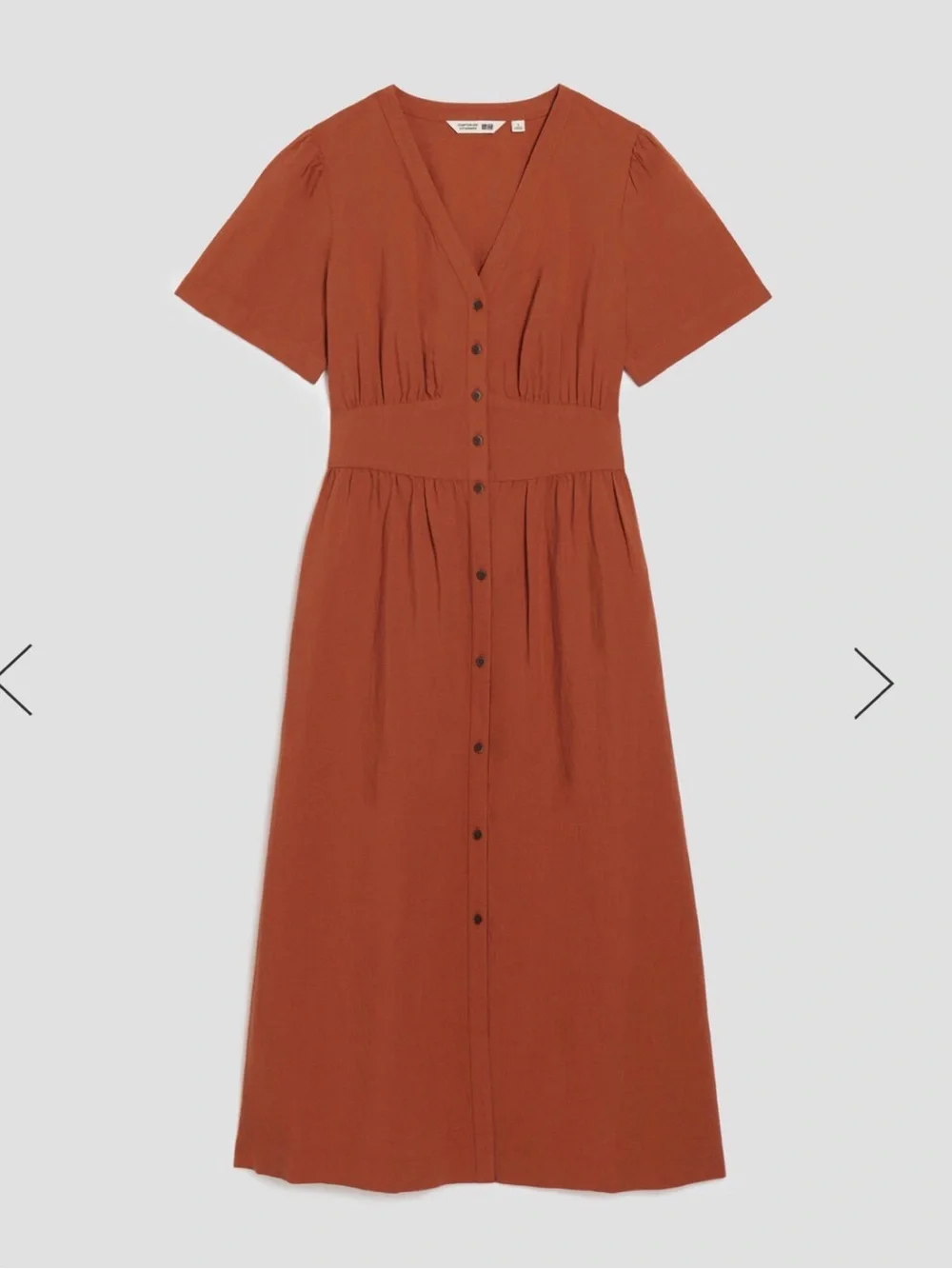 Comptoir des Cotonniers x Uniqlo Linen Blend Dress - Picture 2 of 9